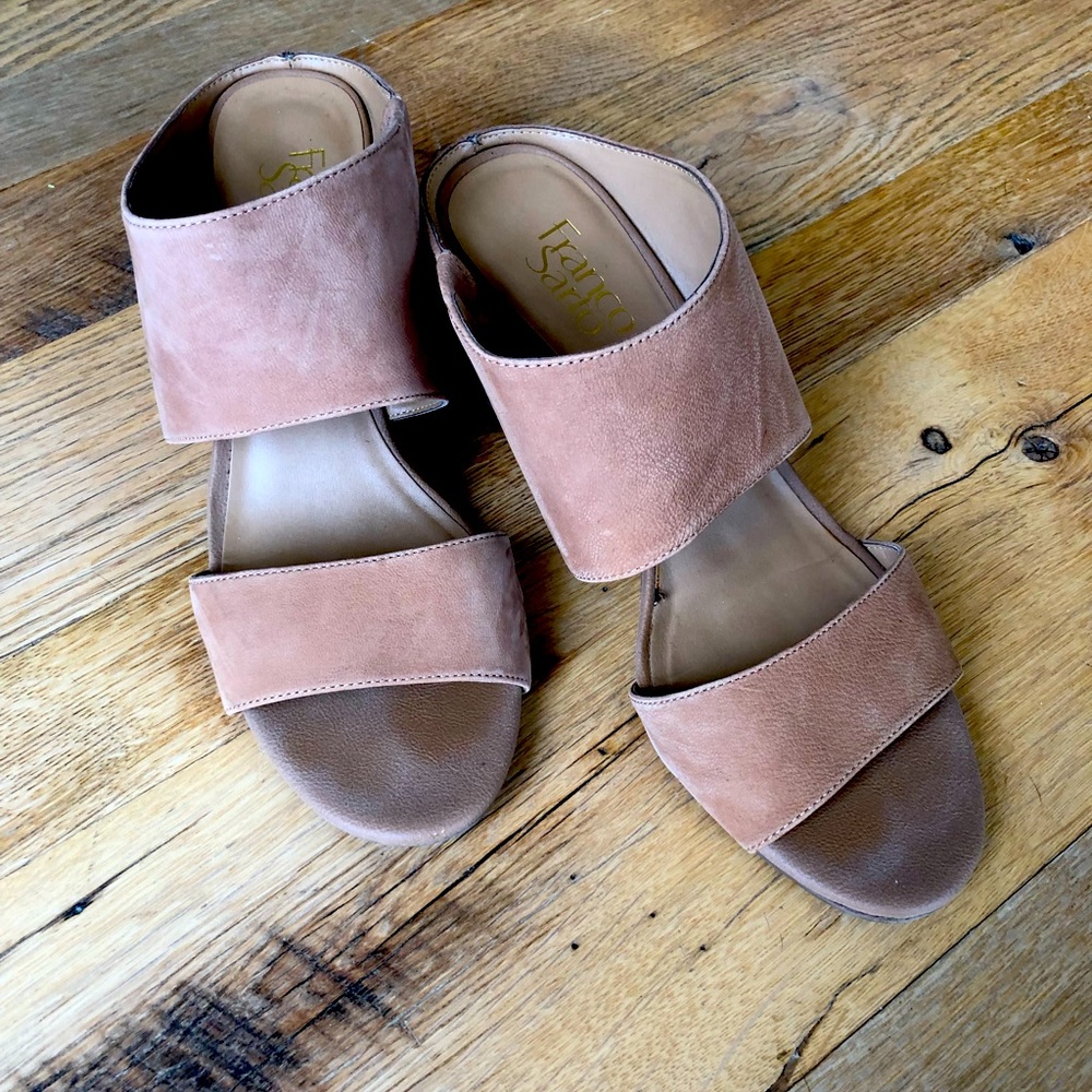 Franco Sarto - size 9.5 - women’s tan wedge